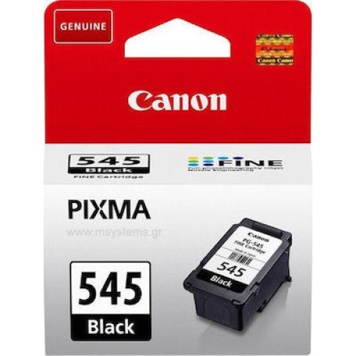 ΜΕΛΑΝΙ ΕΚΤΥΠ CANON PG-545 (8287B001)BLACK ΓΙΑ MG2450/MG2550/MG2455/MG2950/TS3150MFP/IP2850/MX495